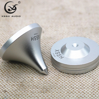 Pieds d'isolation pour enceintes XSSH Audio HIFI en alliage d'aluminium, amortisseurs antichoc pour lecteur CD et amplificateur