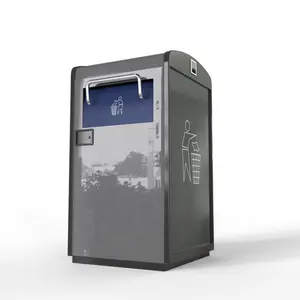 厂家批发太阳能压实机功能智能垃圾容器自动传感器垃圾桶垃圾箱