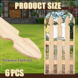 Picchetti <span class=keywords><strong>in</strong></span> <span class=keywords><strong>legno</strong></span> naturale solido e duro scherma balaustre di pino gotico francese recinzione <span class=keywords><strong>in</strong></span> <span class=keywords><strong>legno</strong></span> picchetto cortile decorativo costruire cancello - Product Image 2