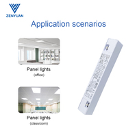 Fuente de Alimentación Aislada de Volumen Ultrapequeño, Impermeable IP20, de Plástico, para Iluminación de Paneles LED, de ZENYUAN Factory