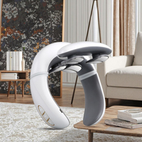 Masseur de cou intelligent le plus vendu avec compression chauffante, masseur cervical et d'épaules électrique EMS en forme de U, appareil de santé