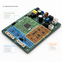 Carte de commande moteur principale pour climatiseur cassette Midea MCAC50RSC2, classe 3, certifiée CE RoHS, carte PCBA d'usine