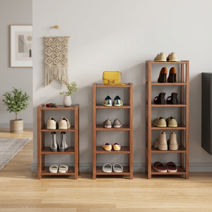 Meuble à chaussures moderne en bois, autoportant, à plusieurs niveaux, gain de place, pour entrée, salon, mobilier de maison - Product Image 3
