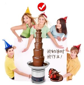 Distributeur de chocolat fondant pour mariage, machine à chocolat commerciale à 7 couches, machine à <span class=keywords><strong>fondue</strong></span> au chocolat - Product Image 5