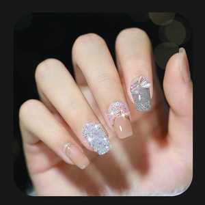 MyBeautyNails-Gel de diamantes de imitación, etiquetas privadas, Láser de plata, arte de uñas, purpurina, cristal Pixie AB - Product Image 6