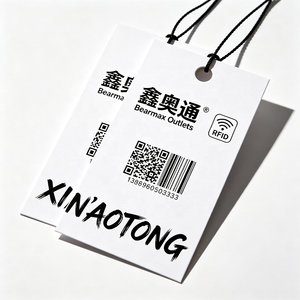 Custom Printable Nxp Ucode 7 8 9 Uhf Rfid Clothing Hang Tag Waterproof Washable Durable Wholesale Garment Tracking - Product Image 5