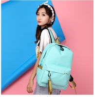 Sac à dos pour lycéennes avec câble pour écouteurs, sacs d'école pour lycéennes, sac à dos scolaire de haute qualité avec port de charge USB