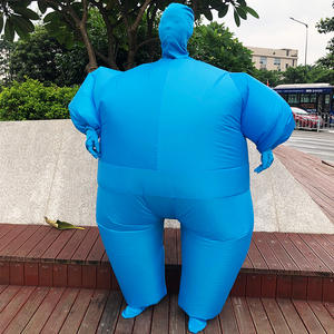 <span class=keywords><strong>Costume</strong></span> de mascotte <span class=keywords><strong>gonflable</strong></span> <span class=keywords><strong>Sumo</strong></span> Homme Bleu Noir, <span class=keywords><strong>Costume</strong></span> de cosplay Homme Obèse <span class=keywords><strong>Gonflable</strong></span> Saumon Blanc, en tissu PVC pour la publicité - Product Image 5