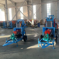 Nouvelle machine de forage de puits d'eau de 100m, 150m, 200m de profondeur, prix usine