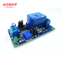 Relé de cierre de sincronización DC12V de gran oferta para placa de doble FR-4PCB relé de retardo de tiempo de 5V con Sensor ajustable mejor que Chip 555