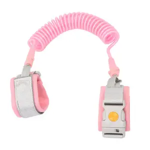 Custom Logo Adjustable Walking Harness Traction Rope Baby Children Anti Lost Safety Bracelet