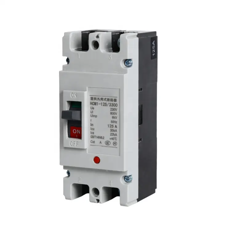 SeanRo เครื่องตัดวงจร500V 550V 700V 1000V MCCB DC,3 P 63a Mccb