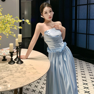 Wholesale Light Blue Satin Dress 1k+ | Alibaba.com