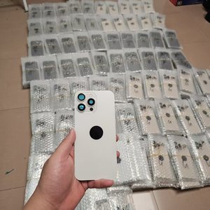 Ban đầu tất cả các bộ phận trở lại kính với NFC cho <span class=keywords><strong>Iphone</strong></span> 14 14 cộng với 15 15 cộng với 16 Pro 16 Pro Bar thiết kế - Product Image 1