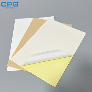 Papel Adhesivo Brillante Impermeable de Grado Profesional, Rollo Jumbo de 80 g/m², Material de Etiquetas Autoadhesivas para Etiquetas de Embalaje - Product Image 1