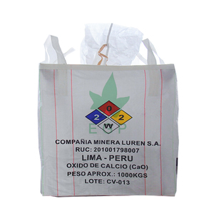 Sac Fibc 1000 kg, 1 <span class=keywords><strong>tonne</strong></span> ou 2 tonnes, 1m³ <span class=keywords><strong>en</strong></span> plastique PP, sacs jumbo Fibc, dimensions pour <span class=keywords><strong>sable</strong></span> 1000 kg 104 - Product Image 1