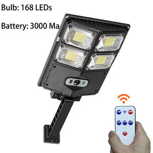 Năng lượng mặt trời ngoài trời đèn 504/336/252/LED năng lượng mặt trời ánh sáng sân vườn PIR cảm biến không thấm nước ánh sáng mặt trời tường sân đường phố đèn - Product Image 3