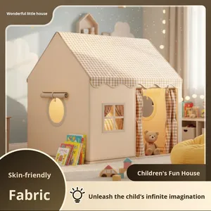 <span class=keywords><strong>Casetta</strong></span> Estiva per Bambini da Interno, Base Segreta per Bambine, Casa Principessa a Forma di Auto o Fungo, Gioco Genitore-Figlio - Product Image 5