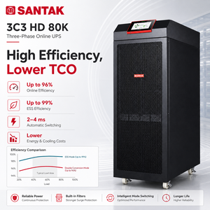 SANTAK Castle série 3C3 HD 20-80KVA trois en trois en ligne UPS Enterprise Grade 3C3 HD 80K 80KVA 80KW - Product Image 2
