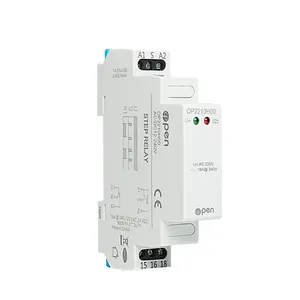 Open Electric 16A Step Time Relay SPDT 12-240VAC/DC / Low Power General Purpose Miniature 0.1s-10d Silver Alloy