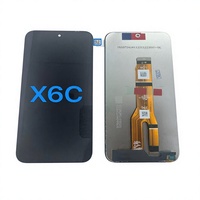 Écran LCD tactile de remplacement noir OEM pour Honor X6C