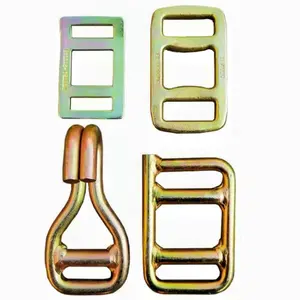 Forged / Welded / Stamped Metal Cord Strap 1 Way Lashing Buckle 32mm/40mm/50mm