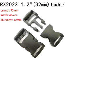 Boucles réglables personnalisées en POM noir recyclé Boucle coulissante en plastique pour tri planeur et échelle - Product Image 6