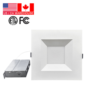 Giá bán buôn Nhôm Vòng hình vuông 6W 9W 12W 15W 5cct Downlight xuống ánh sáng SMD <span class=keywords><strong>LED</strong></span> Bảng điều chỉnh ánh sáng - Product Image 1