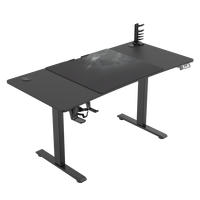 AJUNION Table de jeu pour PC de bureau de haute qualité Capacité de charge de 100 kg Bureau de jeu pour ordinateur électrique pour meubles de café Internet