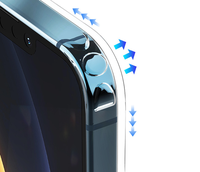 Léger Transparent PC TPU prêt à expédier coque arrière de téléphone portable dur pour Iphone 11 12 13 14