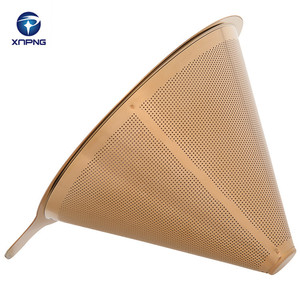 <span class=keywords><strong>Filtre</strong></span> à café réutilisable en acier inoxydable pour goutteur de café <span class=keywords><strong>sans</strong></span> papier micron - Product Image 6