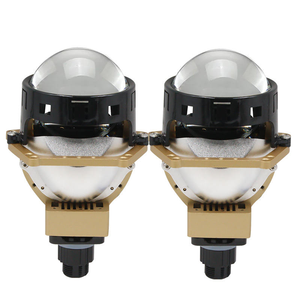 Saiman Projecteur <span class=keywords><strong>Mini</strong></span> Bi-LED Personnalisé 130W pour Phares, Faisceau Haut/Bas, Puce 3 Pouces 3570, Installation Sans Perte, Nouveau 6000K - Product Image 1