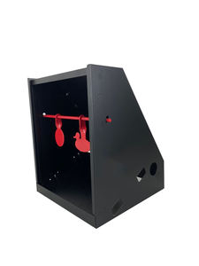 Montaje 14*14cm Trampa de bala y receptor BB Pellets Papel Acero Tiro Objetivo - Product Image 2