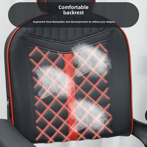 Sillón de Barbería Profesional Clásico de Cuero Negro con Bomba Hidráulica, Silla de Salón Retro para Afeitar, Silla de Peluquería para Hombres en Venta - Product Image 2