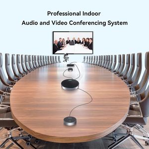 Cámara de conferencia Tenveo VLGroup All-in-One 4K PTZ con sistema de altavoz <span class=keywords><strong>Bluetooth</strong></span> con 2 micrófonos de expansión Zoom óptico 12X - Product Image 6