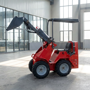 Minicargadora de Ruedas, 200-300 kg, Compacta, con Motor Diésel, Certificación CE y EPA, para Trabajos Agrícolas y de Jardinería, 2 Años de Garantía - Product Image 2