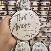 Tamborín de 6 Pulgadas para Recuerdos de Boda, con Impresión de Logotipo, Tamborín Personalizado para Boda, Tamborín Pequeño Personalizado para Iglesia