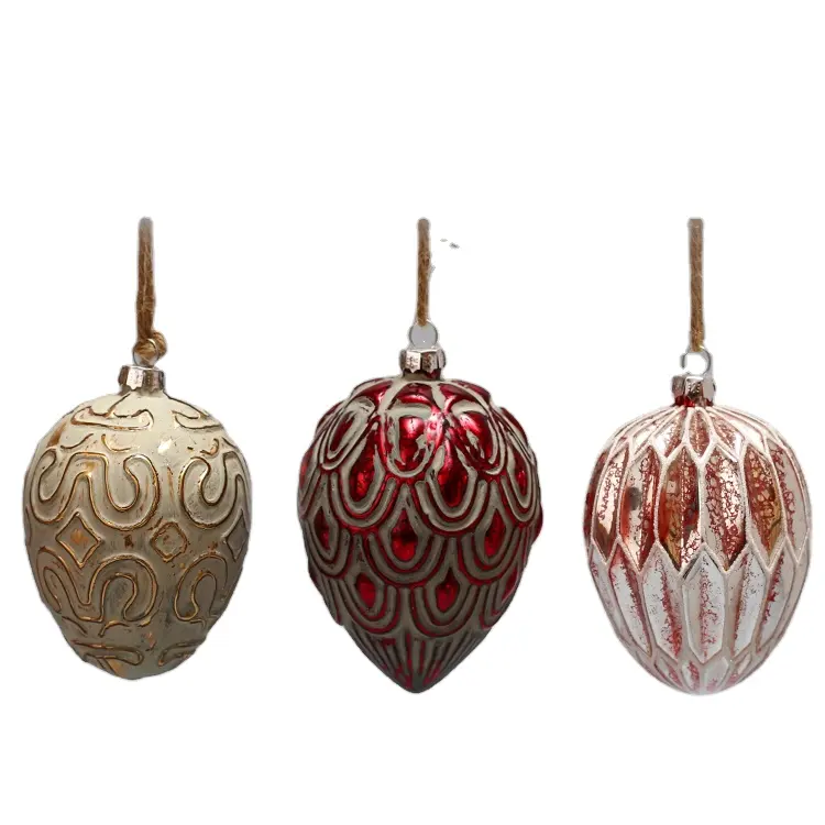 Bola de cristal tradicional de árbol, decoración navideña con logotipo, venta al por mayor