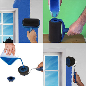 Brocha de Rodillo Ajustable para Pared, Herramientas de Pintura, Brochas Telescópicas, Herramienta para Texturizar - Product Image 4