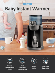 Dispenser di acqua intelligente portatile pieghevole Easy One Knob Control bollitore elettrico per bambini Formula per <span class=keywords><strong>latte</strong></span> per bambini - Product Image 3