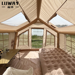 <span class=keywords><strong>Tenda</strong></span> <span class=keywords><strong>da</strong></span> Campeggio Familiare Gonfiabile di Lusso, Portatile, Monostrato in PVC Oxford, Impermeabile, Automatica e Rapida per <span class=keywords><strong>4</strong></span> <span class=keywords><strong>Persone</strong></span> - Product Image 2