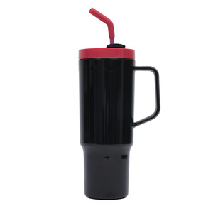 30oz 40oz ECO Friendly Products <strong>Plastic</strong> Cup <strong>clear</strong> Colored Acrylic <strong>Tumbler</strong> Beer Mugs <strong>Mason</strong> <strong>Jars</strong> with Handle and Colored Lids - Product Image 5