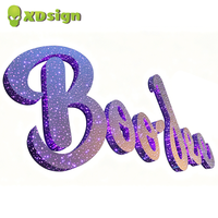 Enseigne publicitaire XDsign personnalisée en lettres 3D LED effet ciel étoilé, certifiée CE, pour devanture de magasin avec contrôle Bluetooth