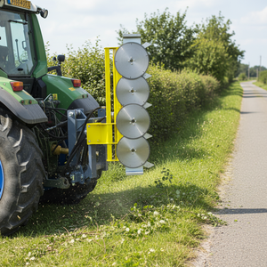 Scie à branches hydraulique pour tracteur, attache pour chargeuse et excavatrice, cisailles d'élagage, broyeur <span class=keywords><strong>forestier</strong></span>, tondeuse - Product Image 2