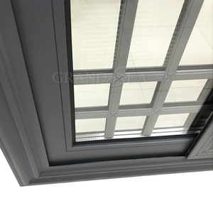 <span class=keywords><strong>Ventanas</strong></span> correderas <span class=keywords><strong>de</strong></span> <span class=keywords><strong>aluminio</strong></span> con diseño <span class=keywords><strong>de</strong></span> parrilla <span class=keywords><strong>de</strong></span> ventana moderna del mercado africano <span class=keywords><strong>de</strong></span> vidrio templado Doble - Product Image 6