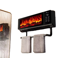 Cheminée électrique 3D en forme de flamme de haute qualité, personnalisable par le fabricant, avec nouvelle technologie pour la détente autonome dans le jardin