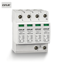 Parafoudre AC de Classe II à Prix Usine Abordable, Dispositif de Protection Contre les Surtensions 4P 40KA, Certifié CE, Garantie 2 Ans
