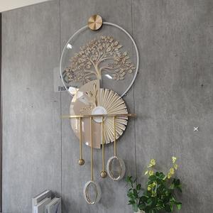 127x50cm avec veilleuse LED nouveau mur en métal salon décor à la maison luxe Art article maison décoration en gros livraison directe DDP - Product Image 4