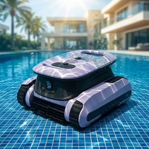 Nettoyeur de piscine robotisé direct usine avec fonction de nettoyage des parois et filtration automatique pour piscines résidentielles enterrées - Product Image 1
