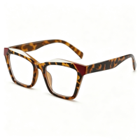 Lunettes anti-lumière bleue SM26012, monture PC œil de chat, lunettes d'ordinateur unisexes, lunettes optiques, verres correcteurs bloquant la lumière bleue